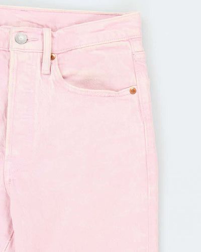 00s Levi's 501 Pink Jeans - W29 L30