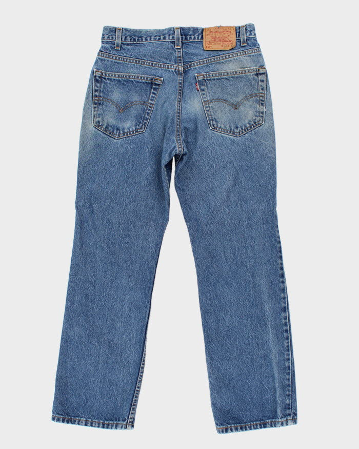 Vintage 90s Levi's 517 Bootcut Medium Wash Jeans - W31 L29