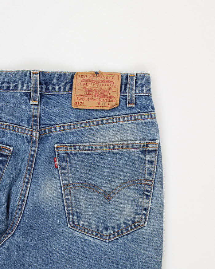 Vintage 90s Levi's 517 Bootcut Medium Wash Jeans - W31 L29