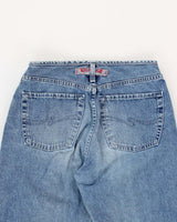 Vintage Y2K Light Wash Flare Jeans - W24 L33