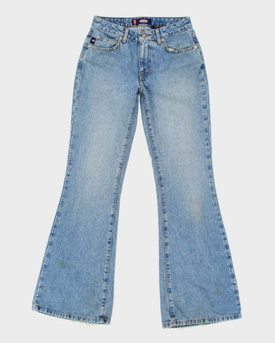 Vintage Y2K Women's Bongo Sequin Flare Jeans - W24 L30