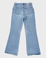 Vintage Y2K Women's Embroidered Flare Jeans - W26 L29