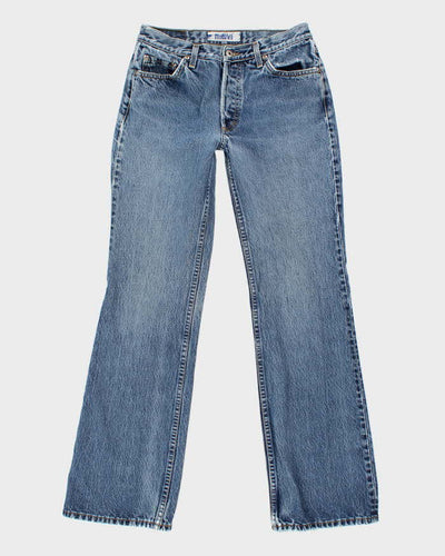 Vintage Women's Stone Wash Flare Jeans - W26 L30