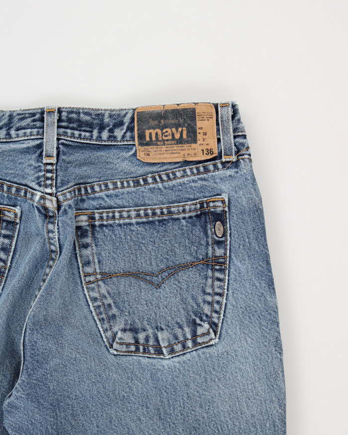 Vintage Women's Stone Wash Flare Jeans - W26 L30