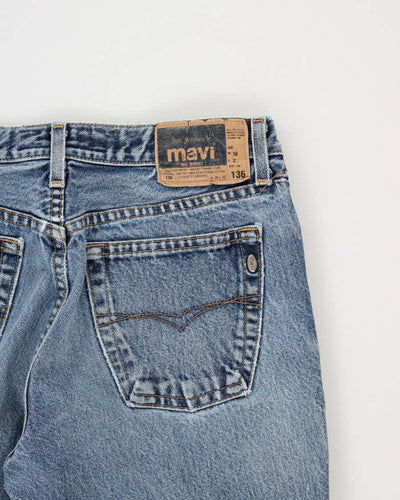 Vintage Women's Stone Wash Flare Jeans - W26 L30