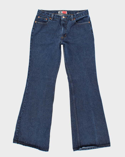 Vintage Women's Dark Wash Flare Jeans - W28 L30