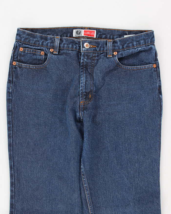 Vintage Women's Dark Wash Flare Jeans - W28 L30