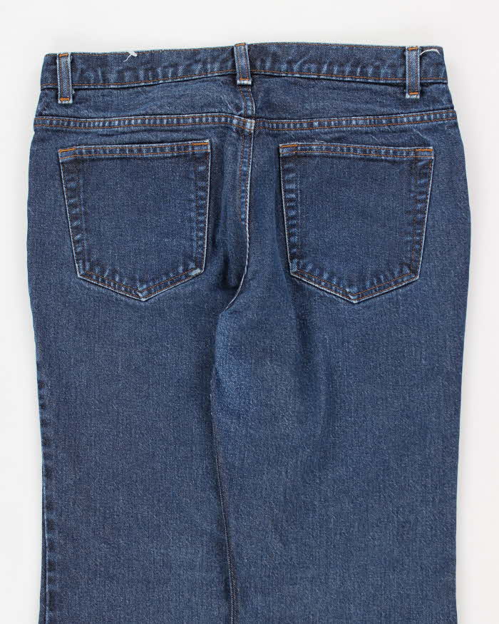 Vintage Women's Dark Wash Flare Jeans - W28 L30
