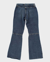 Vintage Y2K Women's Western Flared Jeans - W24 L29
