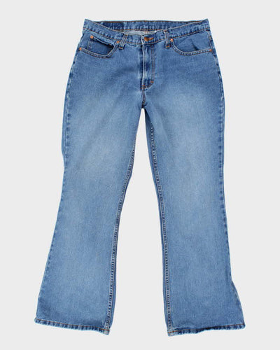 Vintage Women's Light Wash Flare Jeans - W32 L29