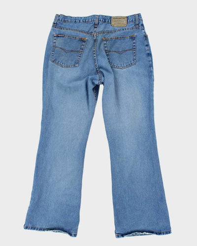 Vintage Women's Light Wash Flare Jeans - W32 L29