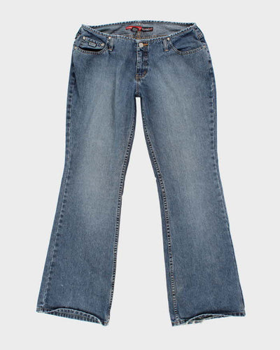 Vintage Y2K Women's Low Waisted Flare Jeans - W32 L31