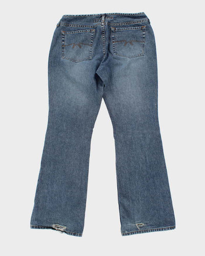 Vintage Y2K Women's Low Waisted Flare Jeans - W32 L31