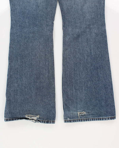 Vintage Y2K Women's Low Waisted Flare Jeans - W32 L31