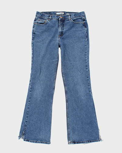 Vintage Y2K Women's Medium Wash Flare Jeans - W30 L31