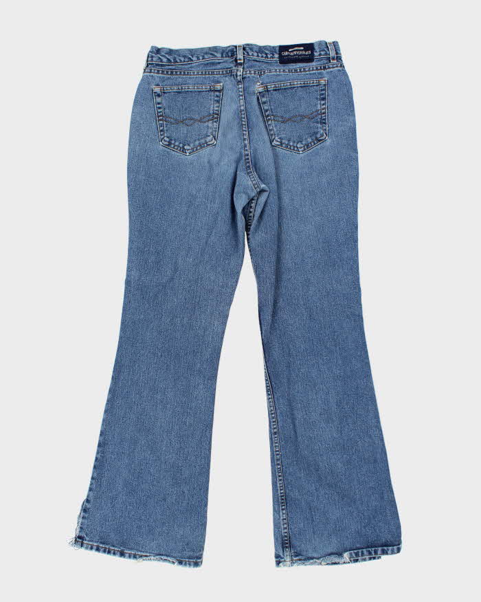 Vintage Y2K Women's Medium Wash Flare Jeans - W30 L31
