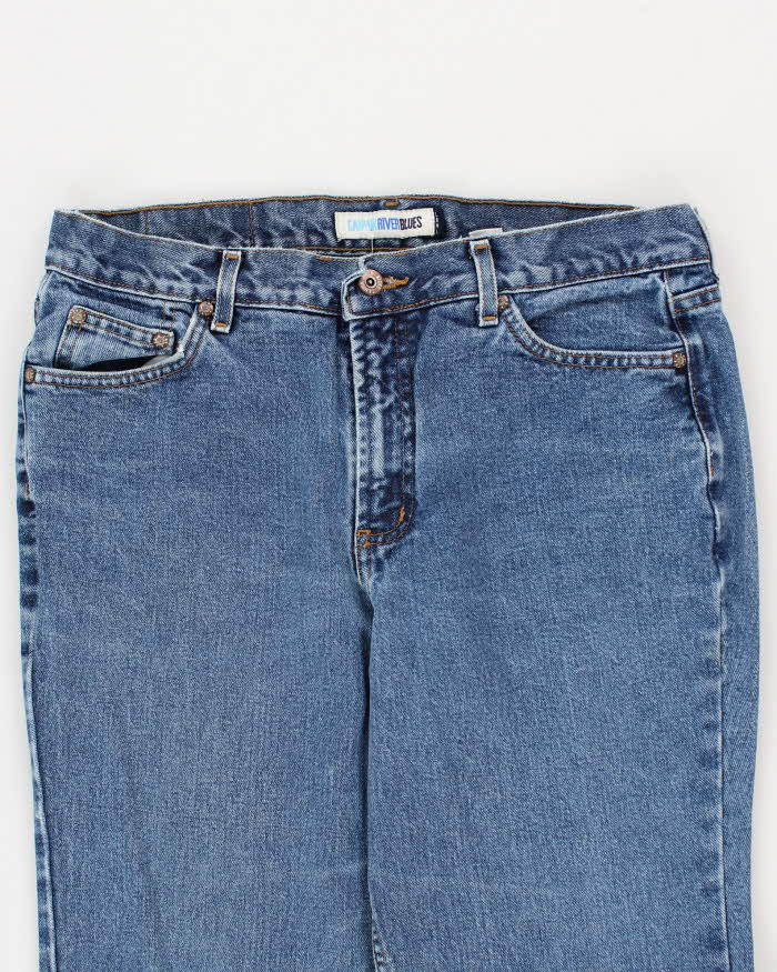 Vintage Y2K Women's Medium Wash Flare Jeans - W30 L31