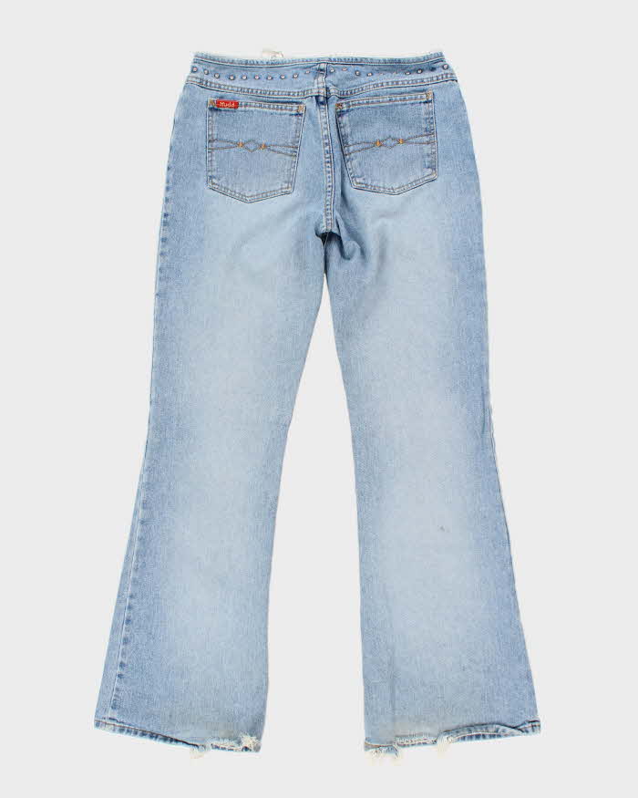 Vintage Y2K Women's Light Wash Flare Jeans - W30 L30