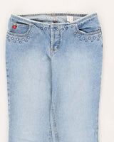 Vintage Y2K Women's Light Wash Flare Jeans - W30 L30