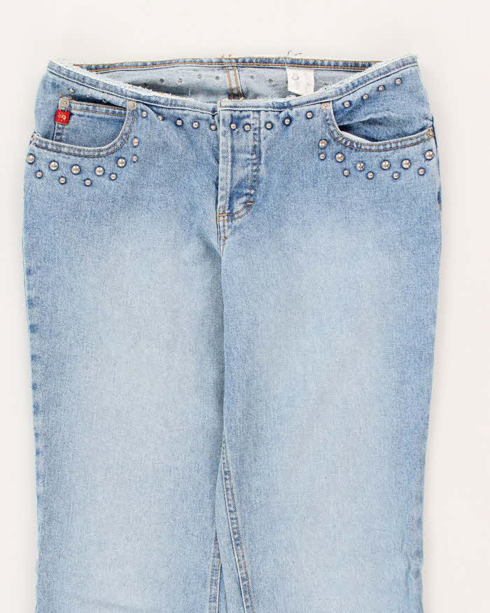 Vintage Y2K Women's Light Wash Flare Jeans - W30 L30