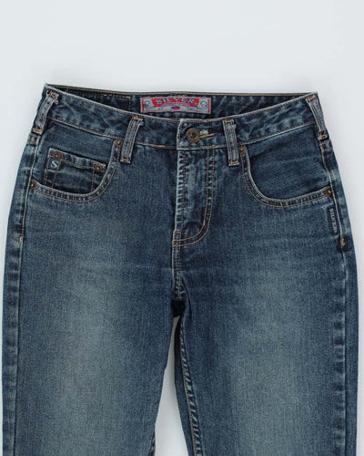 Vintage 90s Silver Jeans - W25 L34