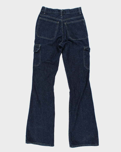 Vintage Concept Casual Dark Wash Flare Jeans - W28 L34