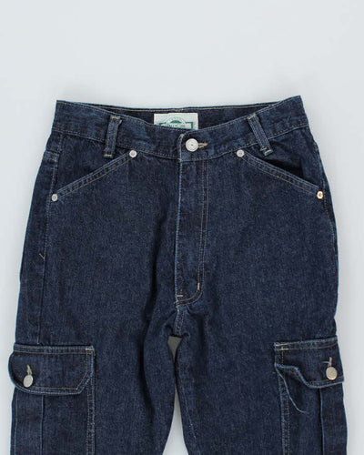 Vintage Concept Casual Dark Wash Flare Jeans - W28 L34