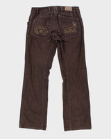 Vintage Y2k 00s Diesel Brown Jeans - W32 L32