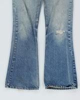 Rare Vintage 70s Levi's 584 Orange Tab Bootcut Jeans - W29 L31