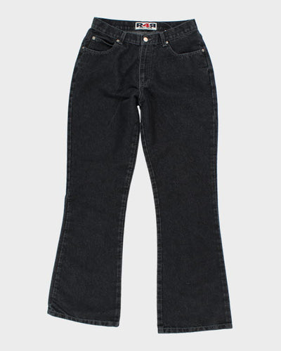 Vintage 90s Rave 4 Real Glittered Flared Jeans - W28 L32