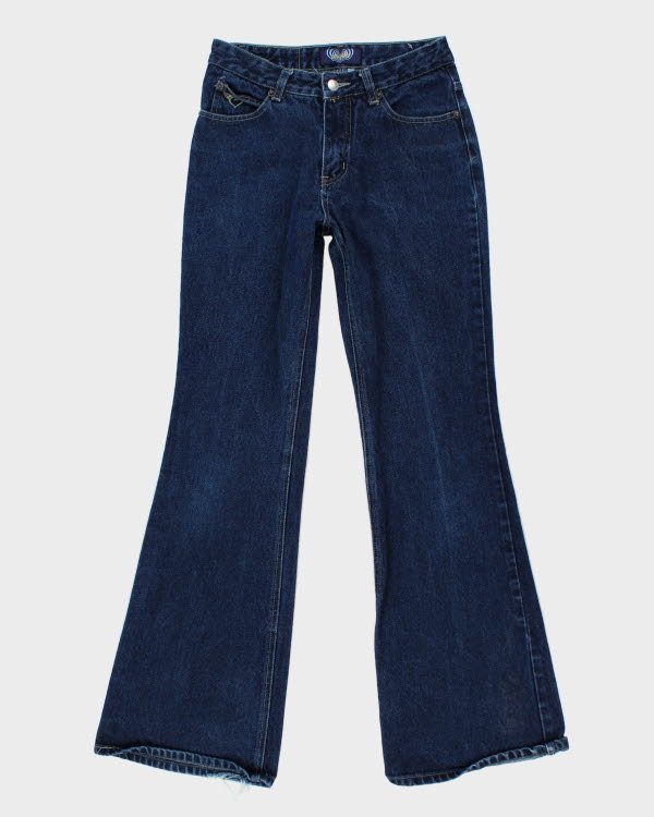 Vintage 90s/Y2K Angels Dark Wash Flared Jeans - W26 L32