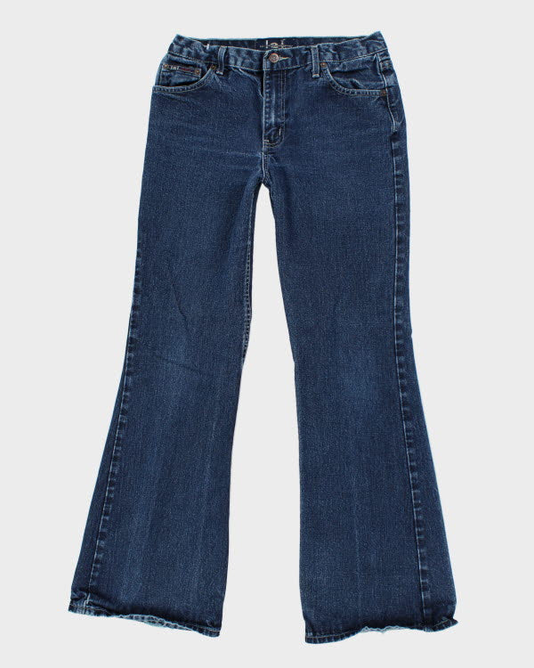 Vintage 90s Lei Dark Wash Flare Jeans - W30 L32