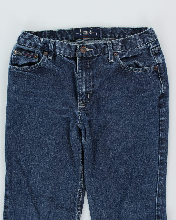 Vintage 90s Lei Dark Wash Flare Jeans - W30 L32