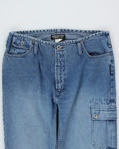 Vintage Y2K Flared Cargo Jeans - W34 L31