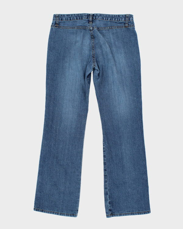 Y2k 00s Authentic Denim Lace-up Jeans - W30