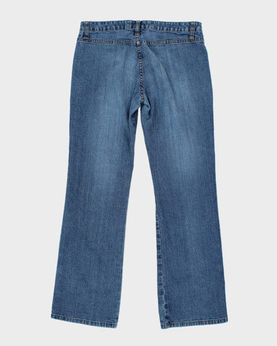Y2k 00s Authentic Denim Lace-up Jeans - W30