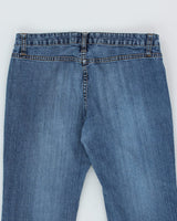 Y2k 00s Authentic Denim Lace-up Jeans - W30