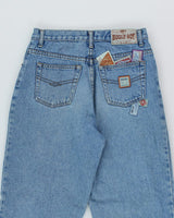 Vintage Bugle Boy Patches Jeans - W28 L30