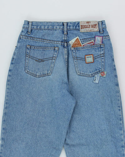 Vintage Bugle Boy Patches Jeans - W28 L30