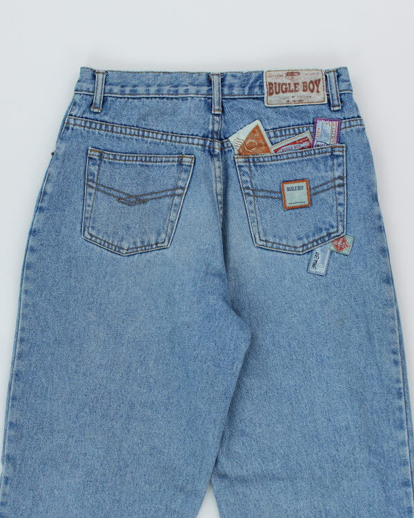Vintage Bugle Boy Patches Jeans - W28 L30