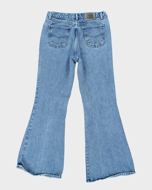Y2k 00s Santa Barbra Flare Dragon Jeans - W32 L32 – Rokit