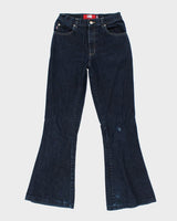 Vintage 90s Stone Dark Wash Jeans - W26 L30