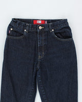 Vintage 90s Stone Dark Wash Jeans - W26 L30