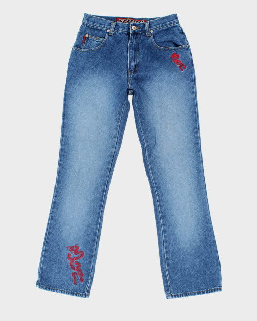 Y2k 00s Stone Girlie Wear Jeans - W28 L32