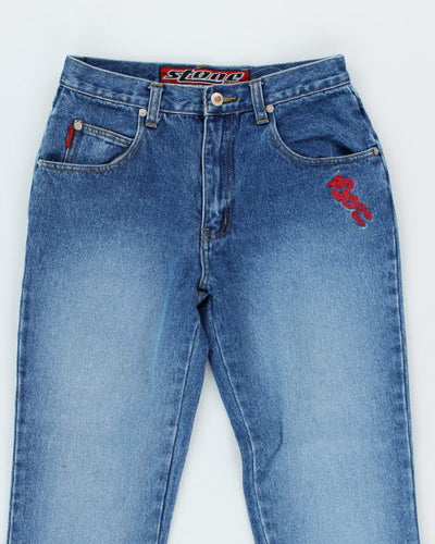 Y2k 00s Stone Girlie Wear Jeans - W28 L32