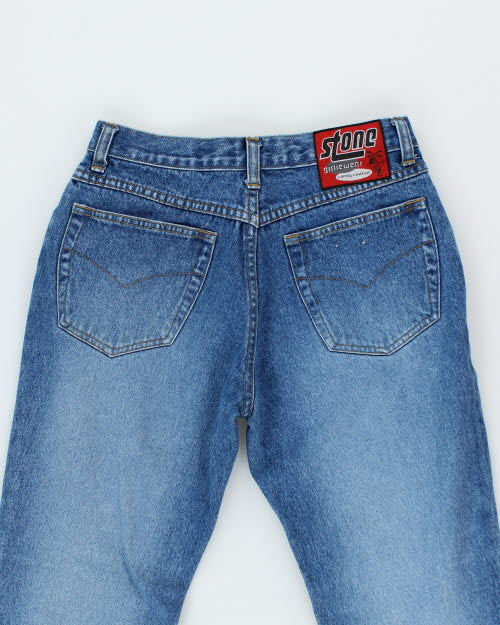 Y2k 00s Stone Girlie Wear Jeans - W28 L32