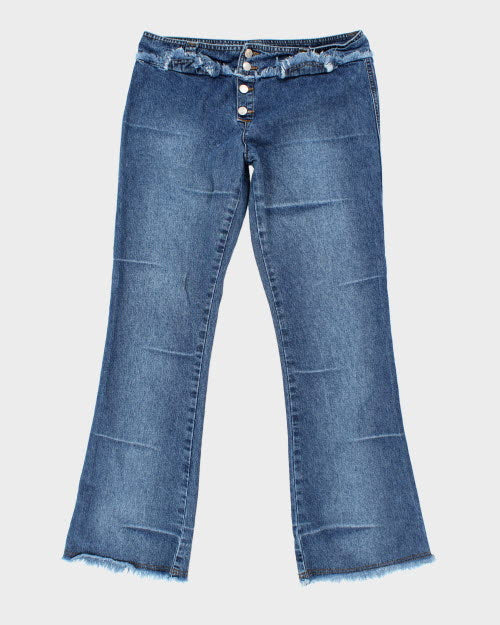 Y2k 00s Paris Blues Jeans - W34 L33