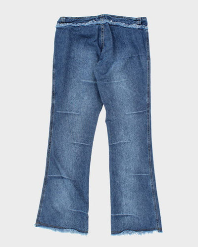 Y2k 00s Paris Blues Jeans - W34 L33
