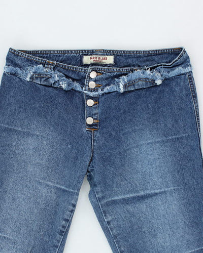 Y2k 00s Paris Blues Jeans - W34 L33