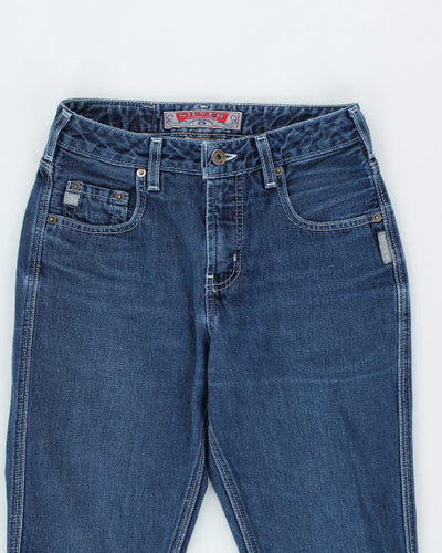 Y2k 00s Silver Flare Jeans - W26 L31